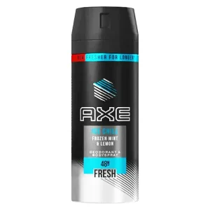 Axe Déodorant Ice Chill Frozen Mint et Lemon Body spray 48h Frais 150ml