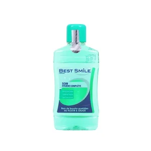 Best Smile Bain de Bouche Soin Hygiène Complète 500ml