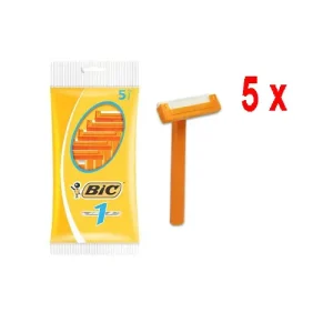 Bic Rasoir Jaune Sensitive 5 Pieces