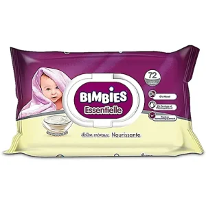 Bimbies Essentielle Lingettes Bébé Nourrissantes (72 unités)