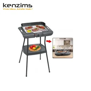 Bomann Gril Barbecue Autoportant Ref Bqs 2244 Cb 2000 W Noir 2