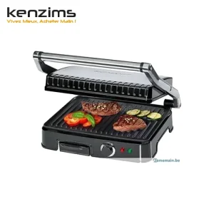 Bomann Panineuse & Panini & Grill Electrique -2000 Watts Ref Kg 2242 Cb Gris