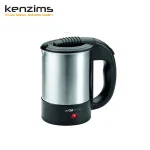Clatronic Bouilloire électrique de Voyage 1000W 0.5L WKR 3624 inox noir