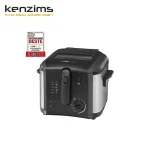 Clatronic Friteuse 1600W – 2,5 L D’Huile FR 3649 Noir Argent