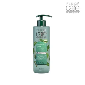 Flux Care Gel Nettoyant Visage À L’extrait D’aloe Vera 390 Ml