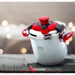 Hascevher Autocuiseur Cocotte Minute Imge 7L – Rouge Argent. 1