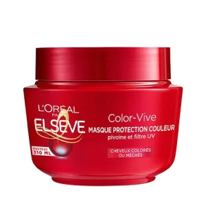 L’Oréal Elsève Color vive masque protection couleur cheveux colorés ou méchés 300ml