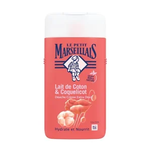 Le Petit Marseillais Douche & Bain Crème Lait de coton & Coquelicot 650ML