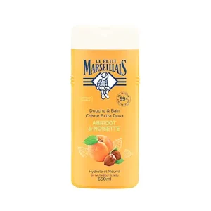 Le Petit Marseillais Douche Et Bain Crème Extra Doux Abricot Et Noisette 650ml