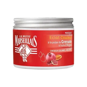 Le Petit Marseillais Eclat Couleur Masque Pulpe de Grenade + Huile d'Argan 300 ml