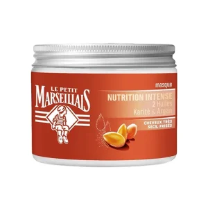Le Petit Marseillais Masque Capillaire 2 Huiles Karité & Argan 300ml