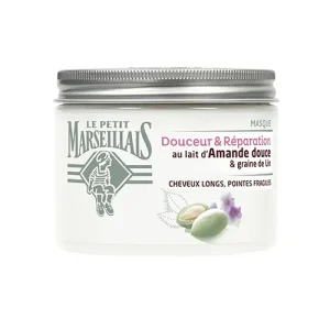 Le Petit Marseillais Masque Douceur & Réparation au Lait d’Amande Douce & Graine de Lin 300ml