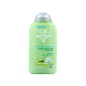 Le Petit Marseillais Purifiant Douce Argile Blanc Aloe Vera Shampooing 250ML