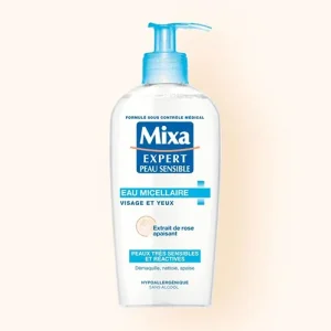 Mixa Eau Micellaire Démaquillante Apaisante Peaux Sensible 200ml