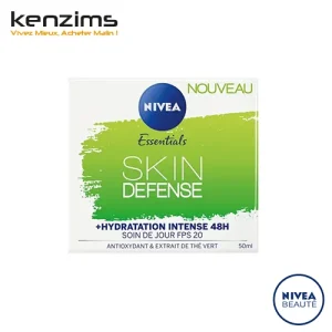 Nivea Essentials Skin Défense +hydratation Intense 48h Soin De Jour Spf20 50ml 1