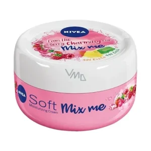 Nivea Soft Mixe Me Berry Charming Crème Hydratante Fraîche 100 Ml