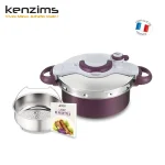 Seb Clipsominut' Duo 2En1 5L P46051 Cocotte-Minute Violet