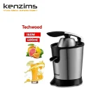 Techwood Presse Agrumes Electrique Inoxydable Tpf-6161 Inox Noir