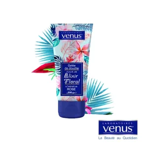 Venus Gelée De Douche Tropicale Elixir Floral À L’extrait De Rose 200 Ml