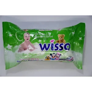 wisso lingettes bébé vert 72 pcs
