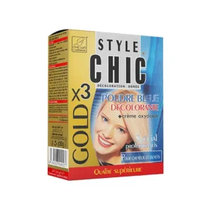 Chic Poudre décolorante X3 Gold 30g avec oxydant