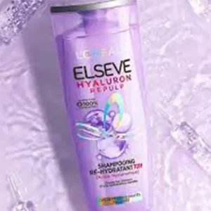 L'Oréal Paris Shampooing Hydratation 72H Brillance À l'Acide Hyaluronique Hyaluron Repulp - 250 ml