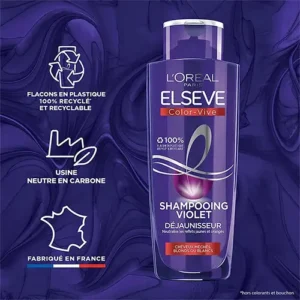 L'Oréal Paris - Shampooing Violet Déjaunisseur 200ml 1